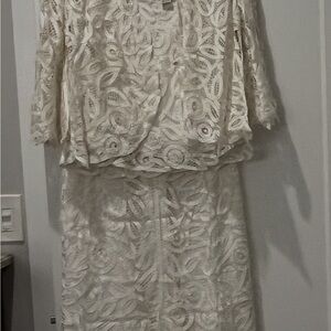 Elegant Lace Two-Piece Set